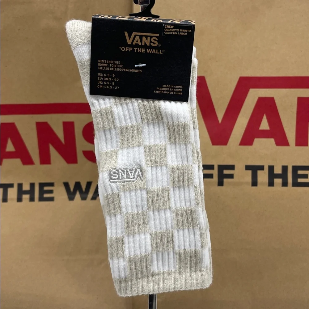 VANS "Off The Wall" Crew socks Checkerboard 
Vans socks (1 pair) - Picture 7 of 16